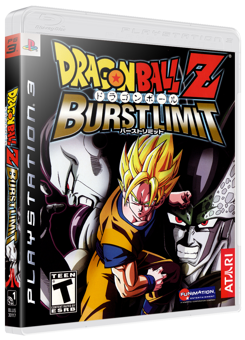 Dragon Ball Z: Burst Limit box art for Playstation 3